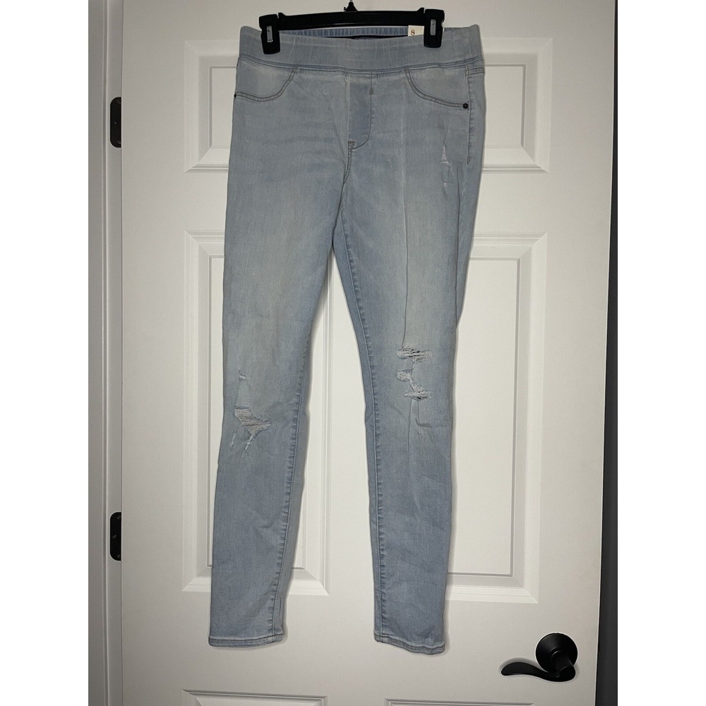 Old Navy rockstar Denim Jegging Jeans  light wash 8 NWT